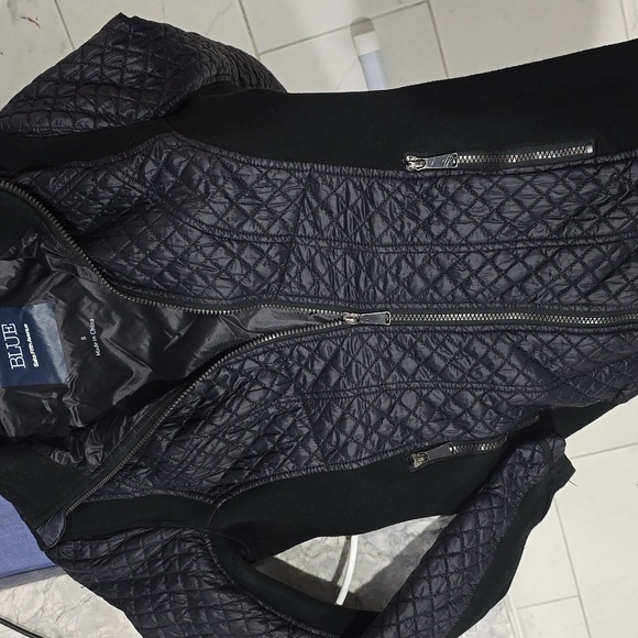 Quilted black jacket - Picture 2 of 4